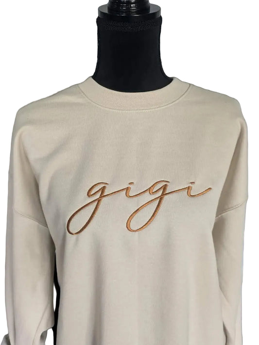Brittany script Crewnecks